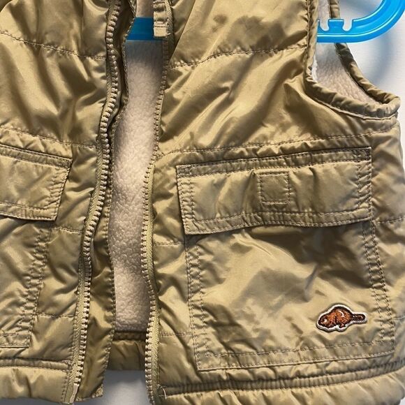 Roots Size 12-18 Months Tan Vest - Picture 3 of 4